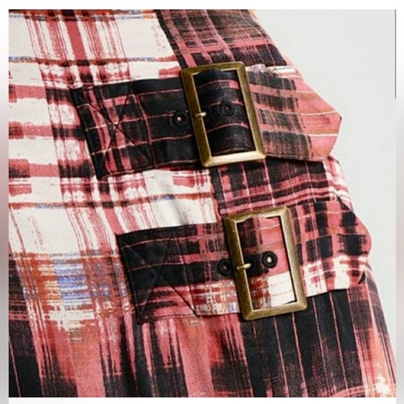 FREE PEOPLE plaid Maxi Skirt - Picture 5 of 5